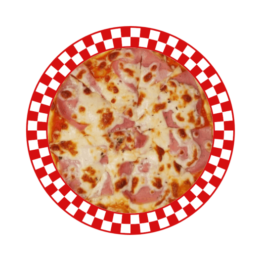 Pizza Jamón y Queso