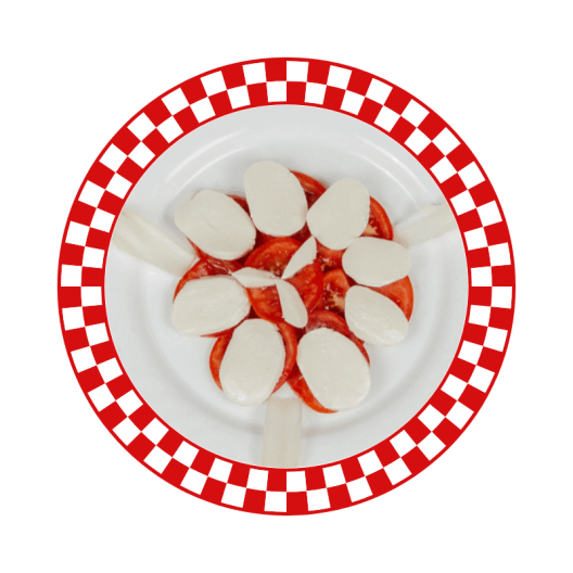 Tomate con mozzarella